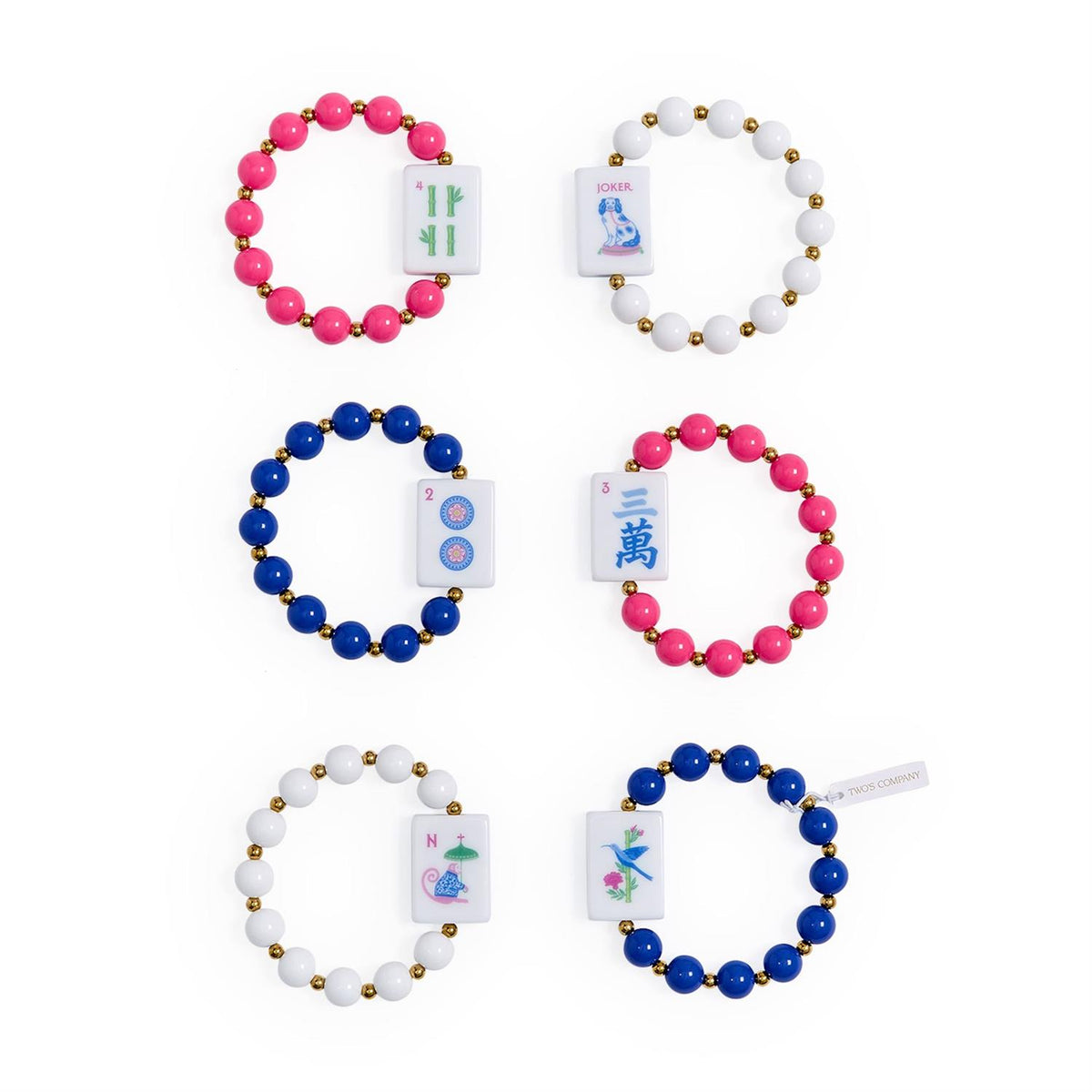 Mahjong Stretch Bracelets