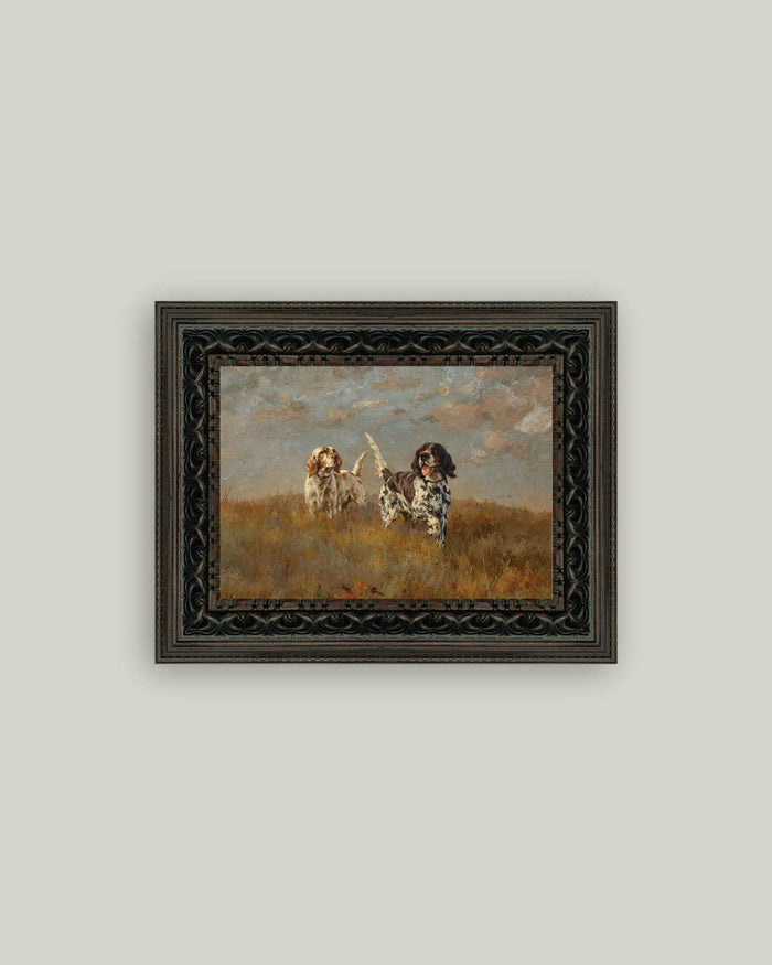 Two Hilltop Setters - 7x5
