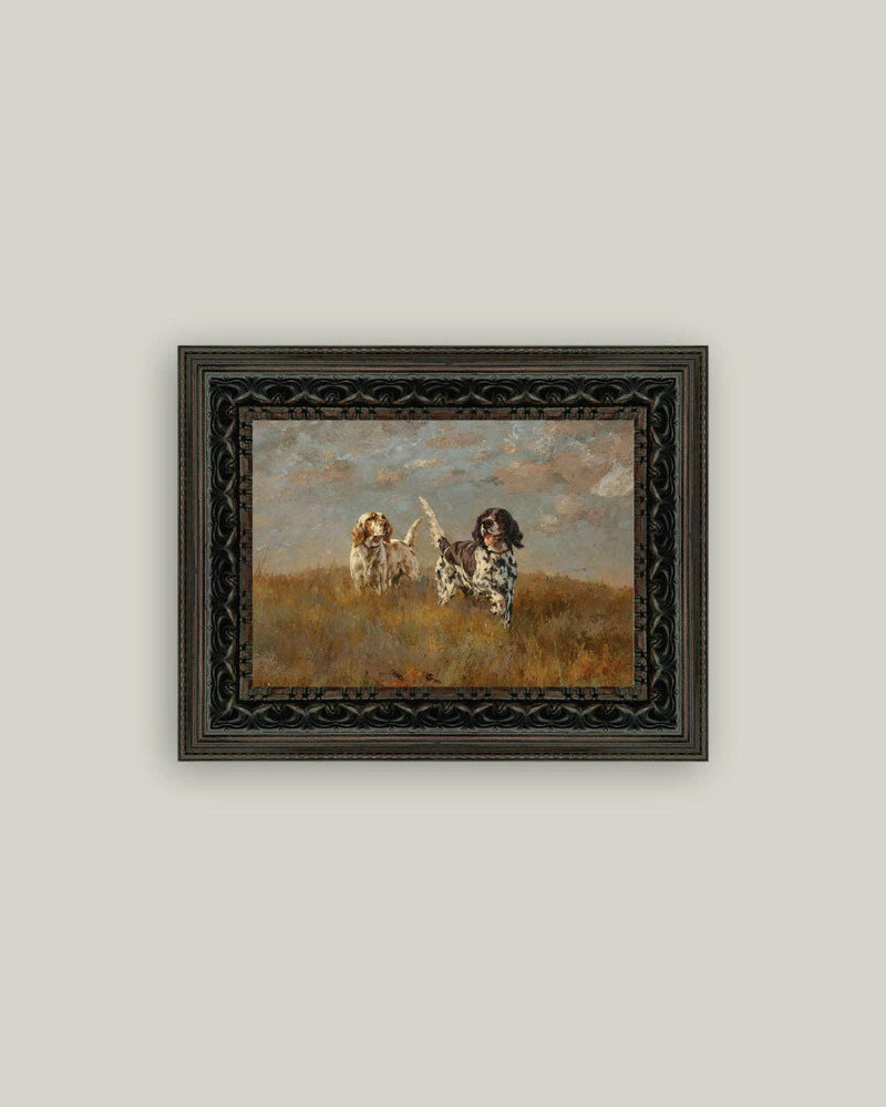 Two Hilltop Setters - 7x5