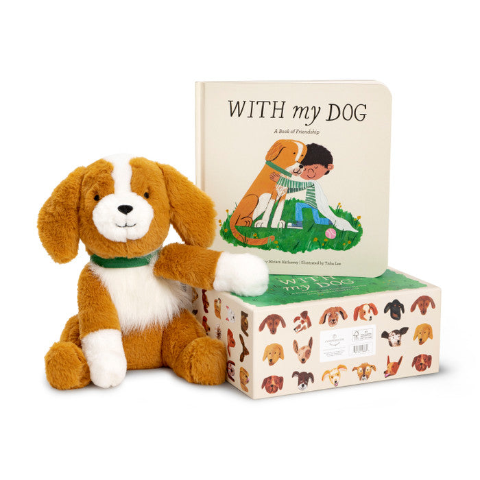 With My Dog - Book with Plush Dog