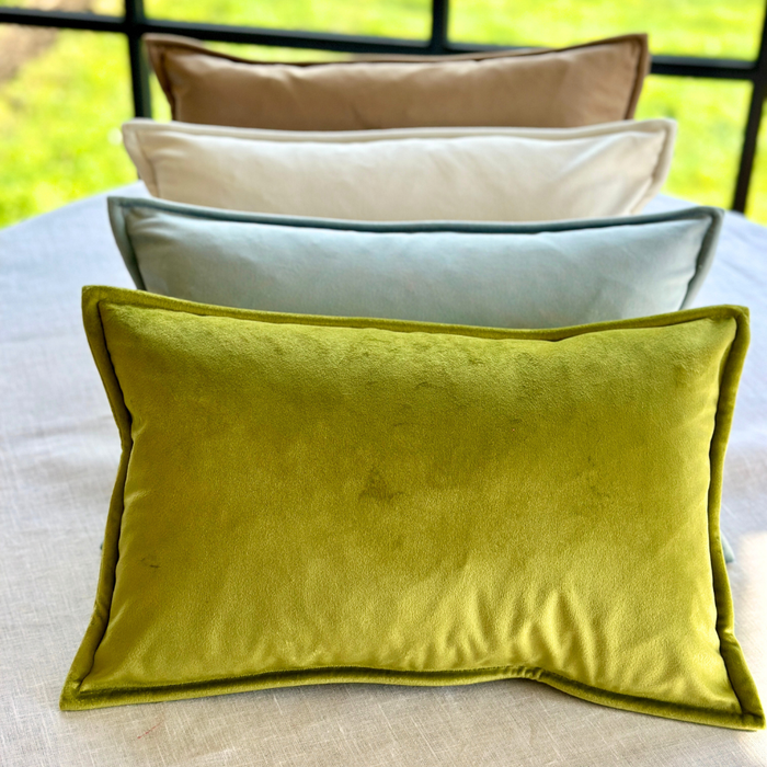 Velvet Boudoir Pillow - 11"x17"