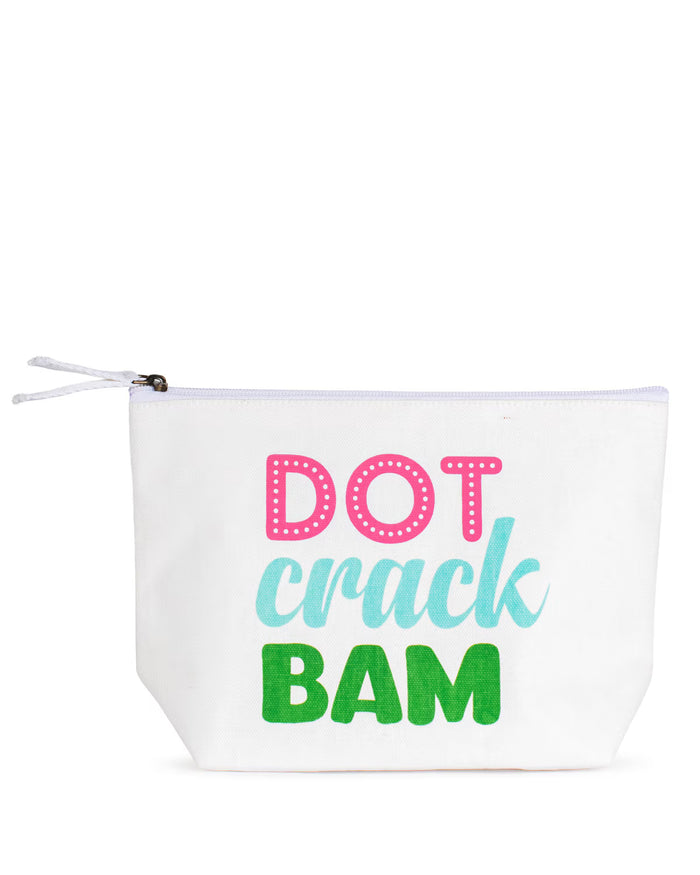 Dot Crack Bam Cosmetic Bag