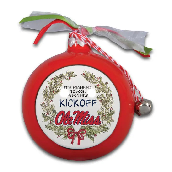 Collegiate Kick-Off Ornament