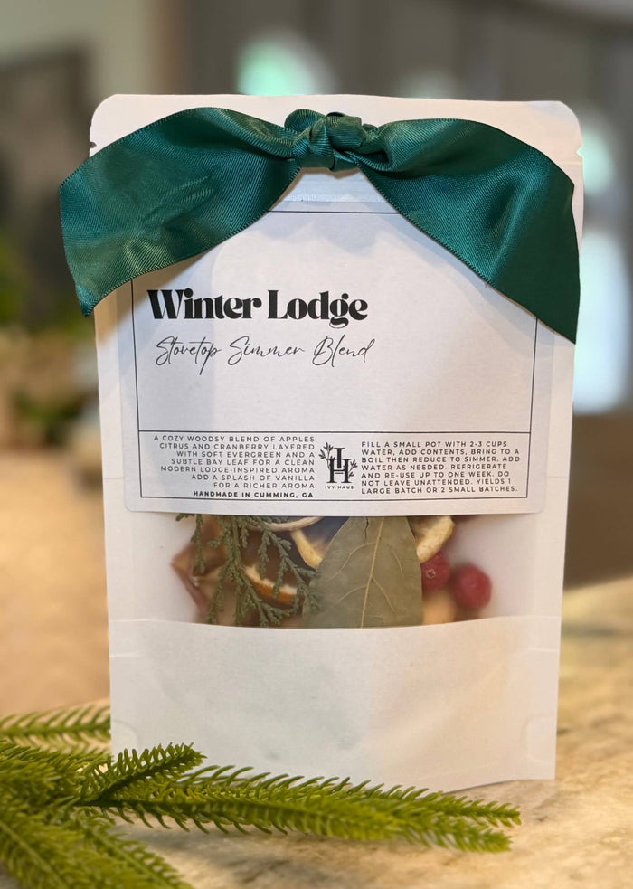 Winter Lodge Holiday Stovetop Simmer Blend Potpourri -Large
