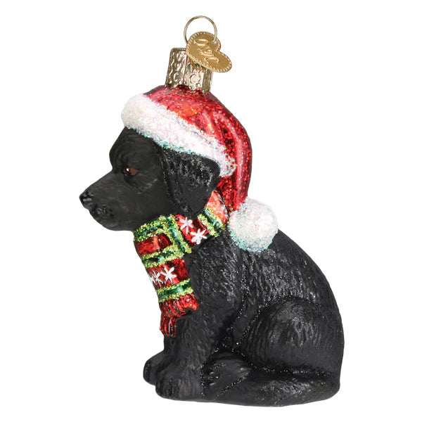 Holiday Black Labrador Puppy