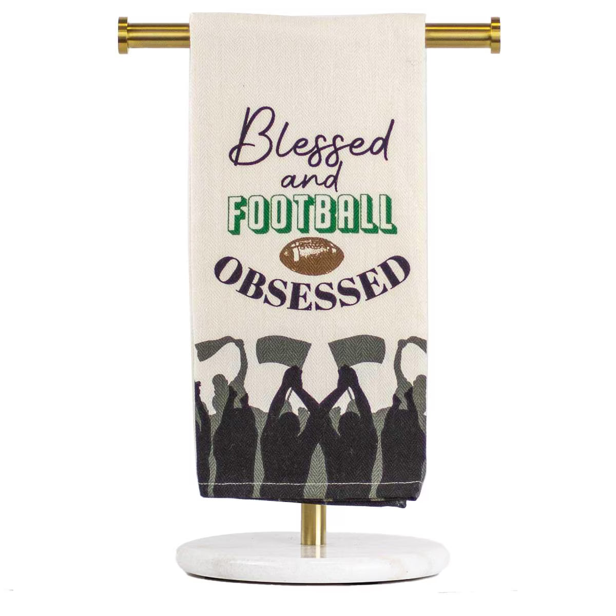 Football Obsessed Hand Towel