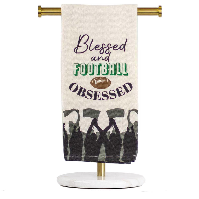 Football Obsessed Hand Towel