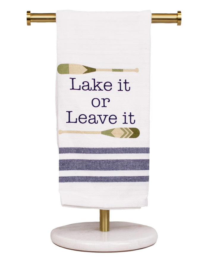 Lake It or Leave It Hand Towel