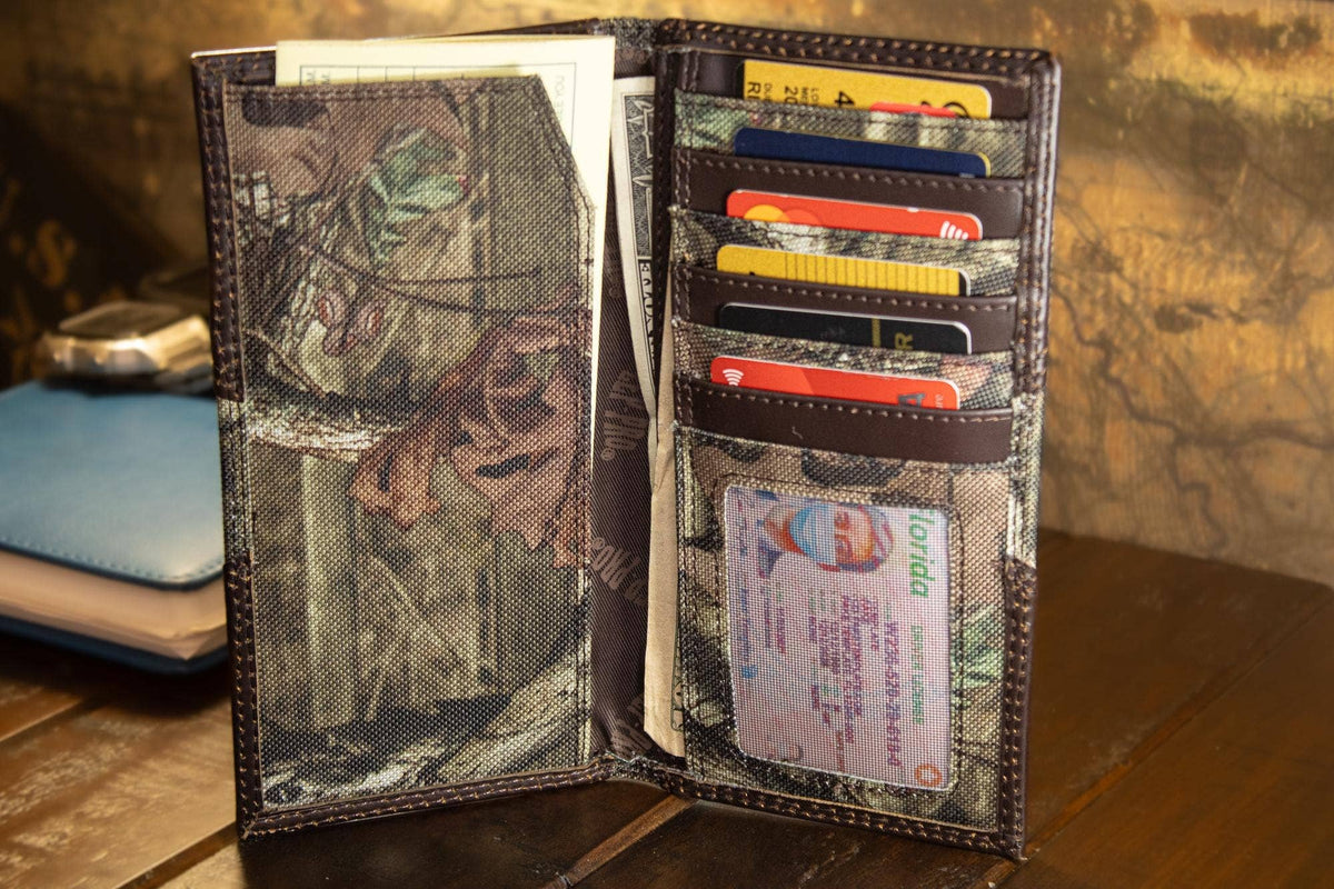 Uga Georgia Bulldogs Mossy Oak Wallets.