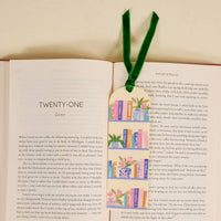 Acrylic Bookmark–Book Shelfie