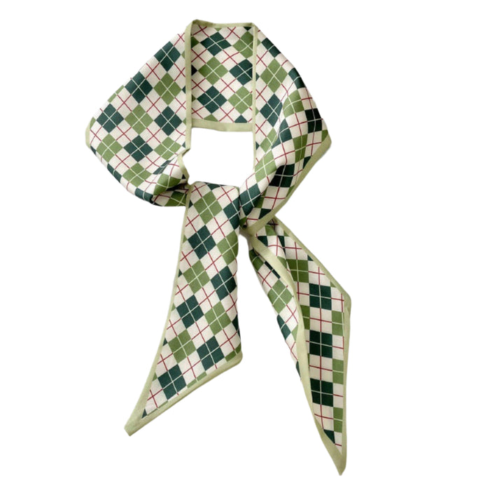 Twilly Scarf - Greens