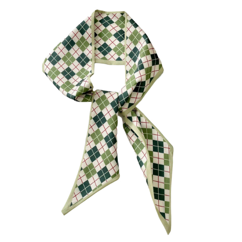 Twilly Scarf - Greens