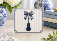 Mahjong Card Sleeve - I Don’t Give A Crack or a Bam Chinoiserie