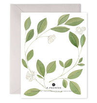 Magnolia Condolence Greeting Card