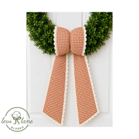 Fall Bow Wreath Sash