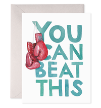 Boxing Gloves Greeting Card
