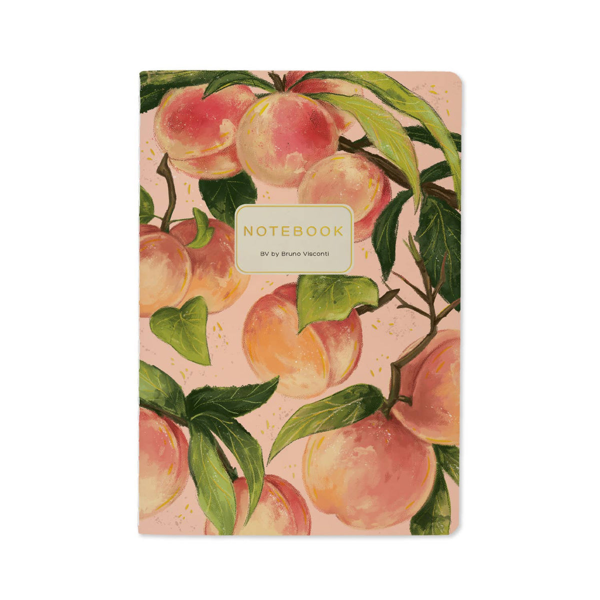 Notebook - Peaches on the Tree