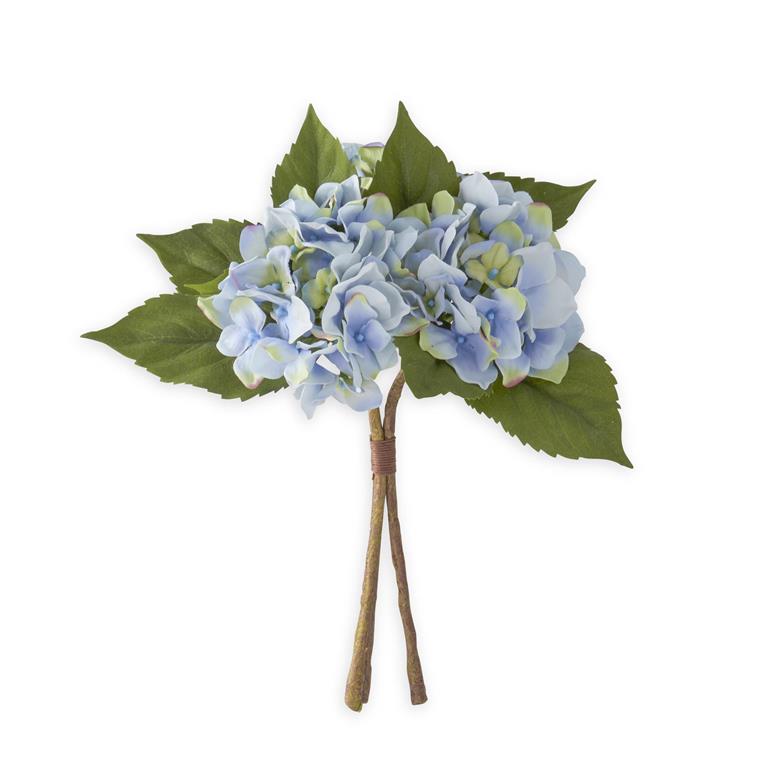 Blue Hydrangea Bundle (3 Stems) - 15"