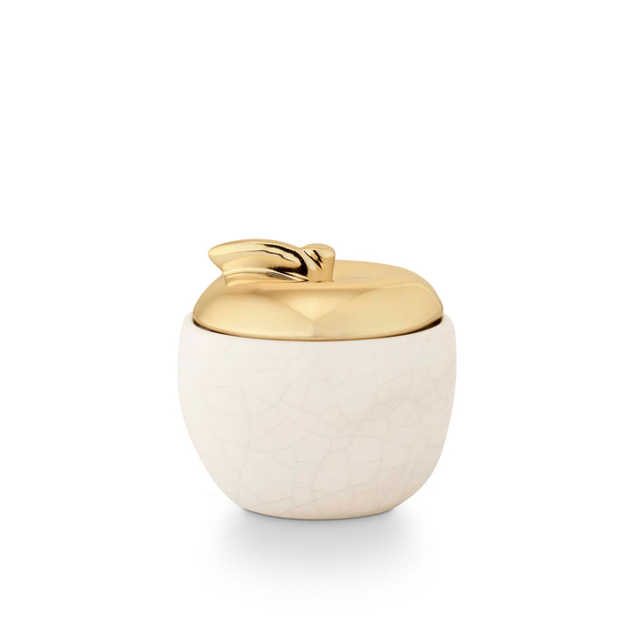 Tried & True Orchard Apple Ceramic Apple Candle