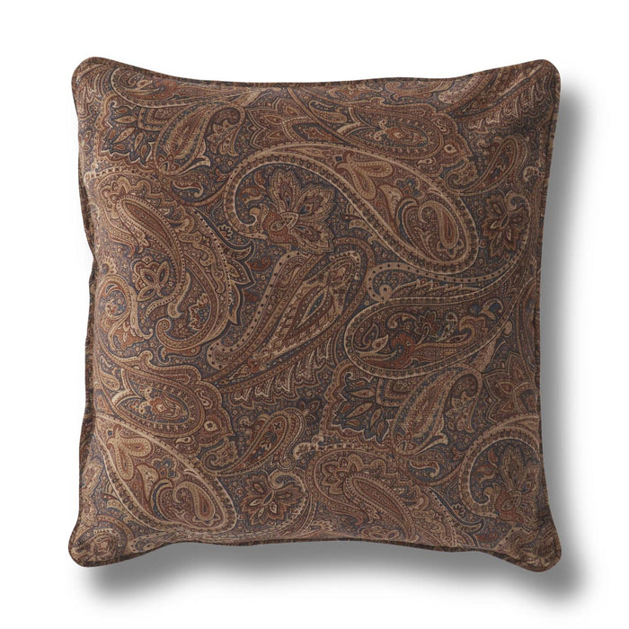 Laurel Prussian Square Pillow - 20x20