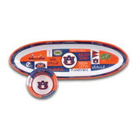 Collegiate Melamine Chip & Dip Set