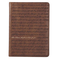 Journal Handy Brown I Know the Plans Jer. 29:11