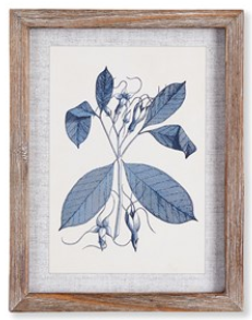 Blue Leaf Petite Prints