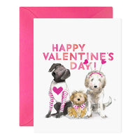 Valentine's Doggies | Valentine's Day Card