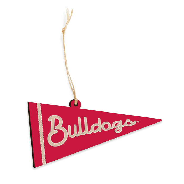 Georgia Bulldogs Pennant Ornament