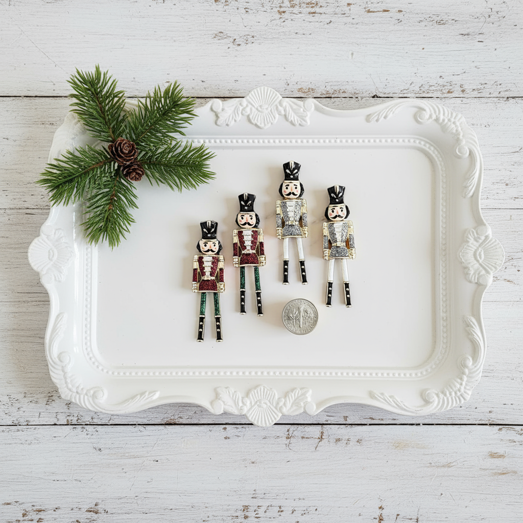 Dash & Dangle Nutcracker Earrings