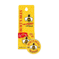 Burt's Bees Original Beeswax Lip Balm, Recyclable Tin
