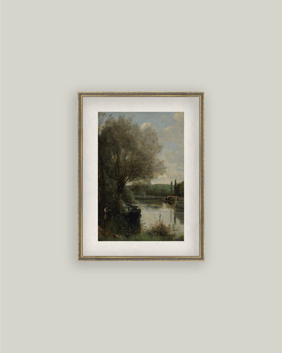 The Reader On The Wooded Bank