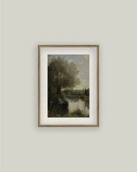 The Reader On The Wooded Bank
