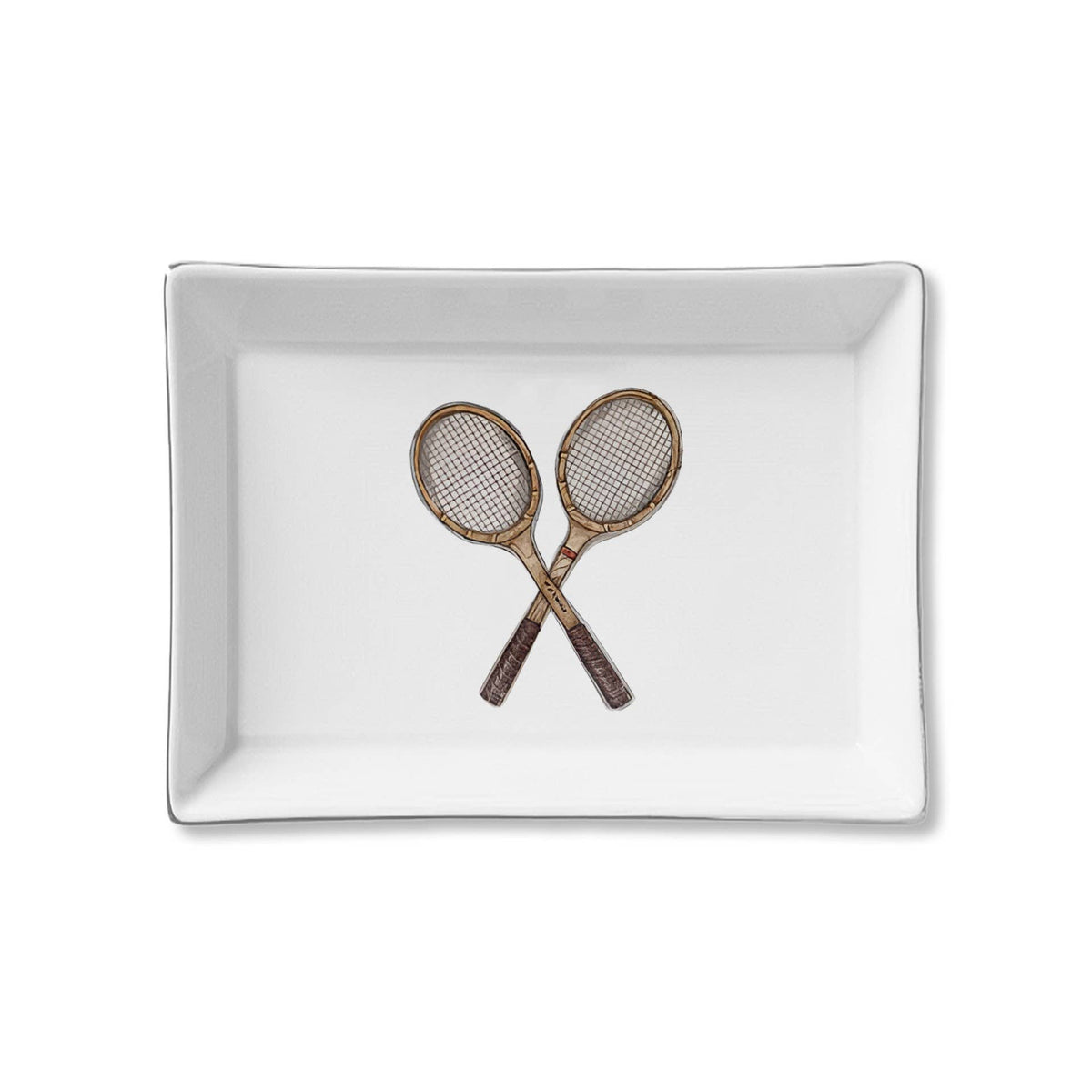 Ceramic Tray - Vintage Tennis