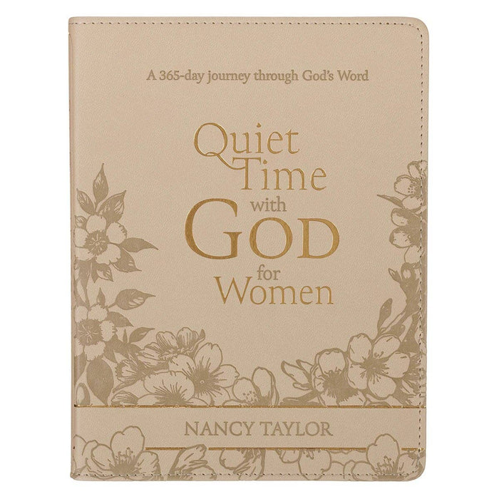 Devotional Quiet Time with God for Women Faux Leather