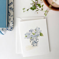 Hydrangea Bouquet Greeting Card