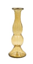 Recycled Glass Taper Holder, 3 Colors, 3 Styles