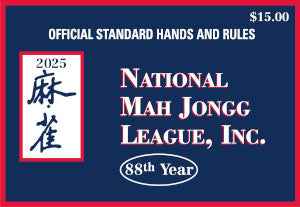 2025 National Mahjong League Playing Card