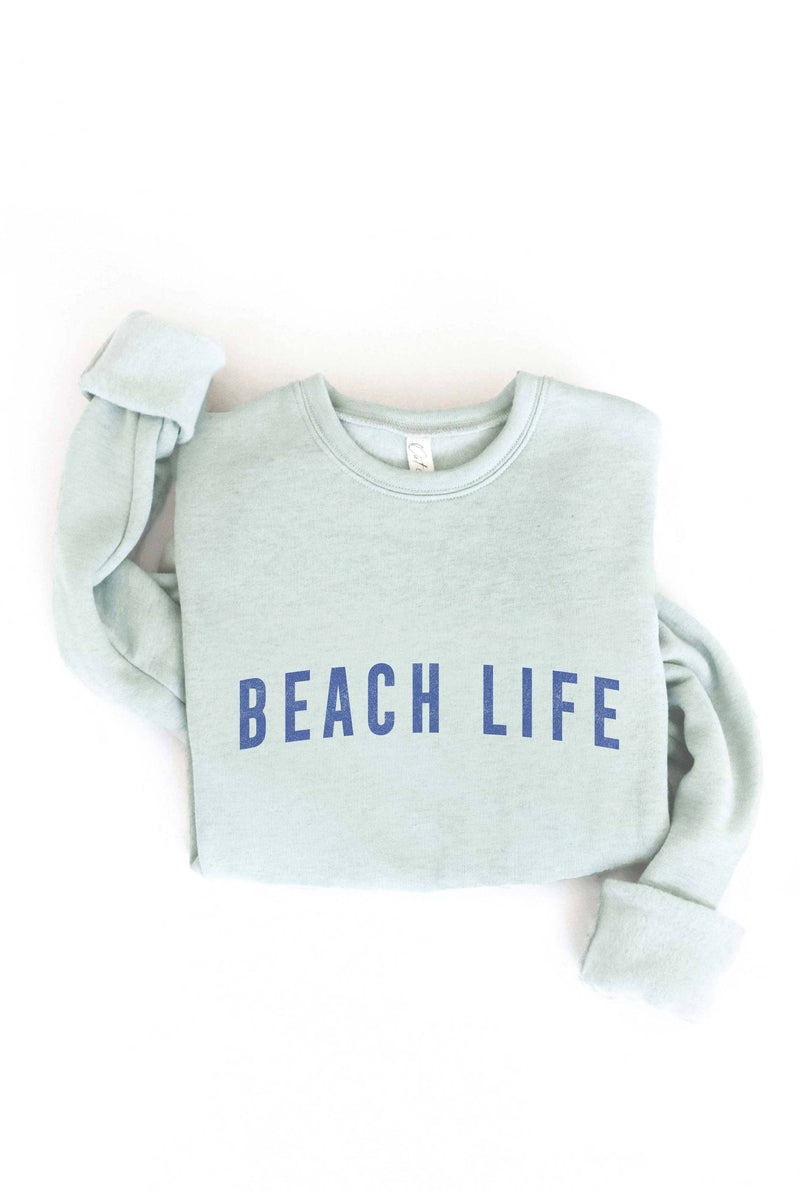 BEACH LIFE Graphic Sweatshirt