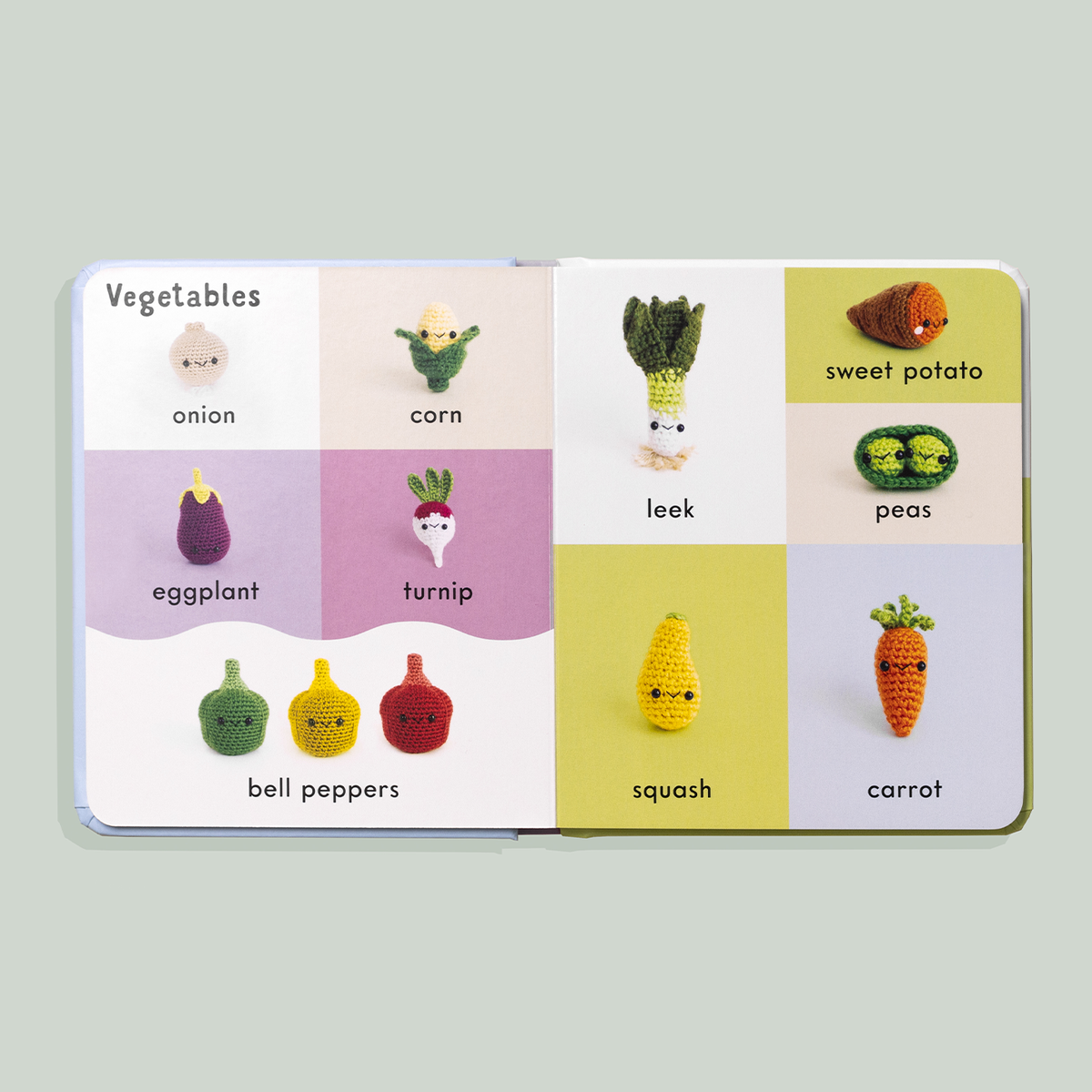 First Words with Cute Crochet Friends