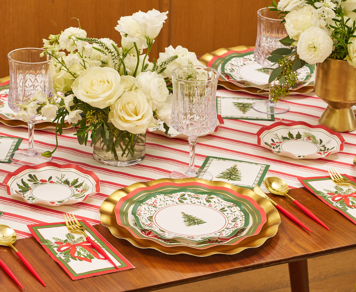 Home for the Holidays Salad Plates/8pk