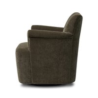 Malmo Olive Green Swivel Chair