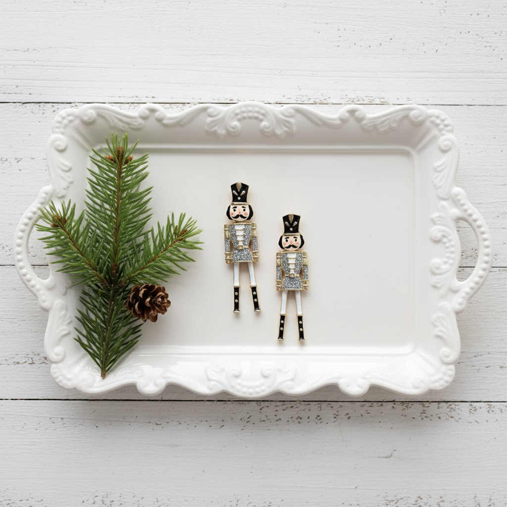 Dash & Dangle Nutcracker Earrings