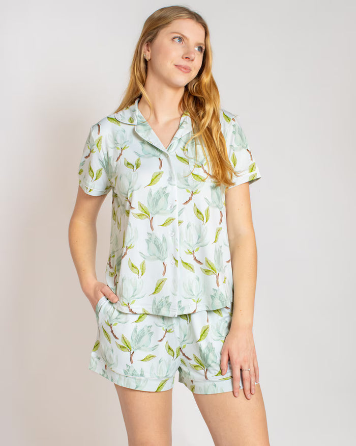 Audrey Shirt/Shorts Pajama Set