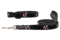 Georgia Bulldogs Adjustable Ribbon Dog Collar Lead.