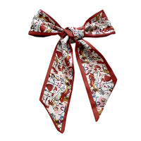 Twilly Scarf - Reds