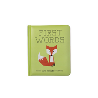 First Words with Cute Quilted Friends
