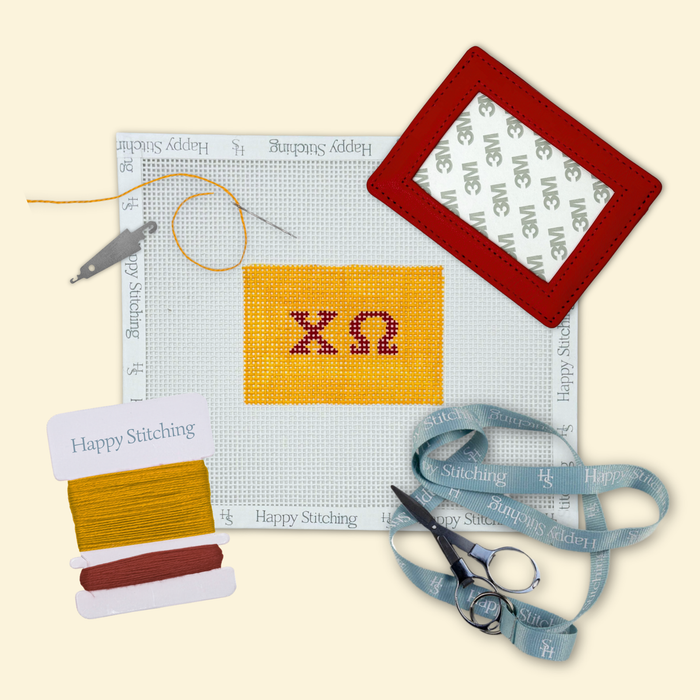 Chi Omega Card Wallet