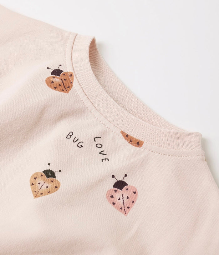 Relaxed Fleece Sweatshirt || Love Bug