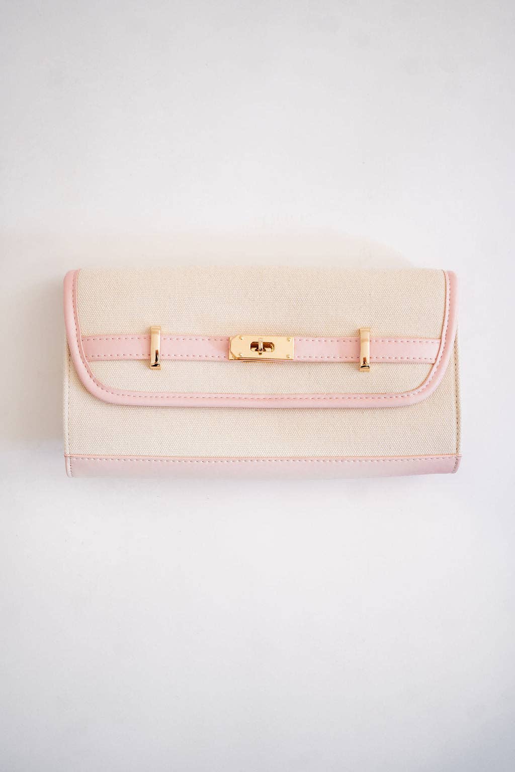 Andie -  Canvas Clutch
